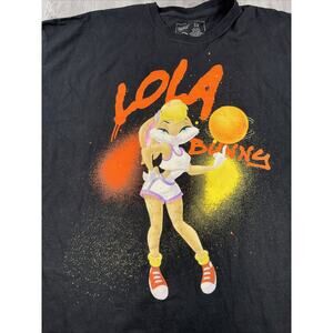 Lola Bunny Looney Toons Black T-shirt Size 3XL